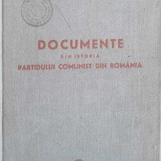 DOCUMENTE DIN ISTORIA PARTIDULUI COMUNIST DIN ROMANIA-NECUNOSCUT