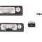Lampa numar Skoda Octavia Ii/Tour 2 (1z3/1z5), 06.2004-09.2008 Combi; Roomster/Praktik (5j), 07.2006-02.2009, spate, Stanga = Dreapta, C5W; cu becuri