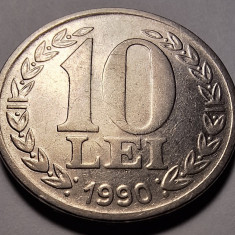 Moneda 10 lei 1990 (#2) prima monedă după Revoluție