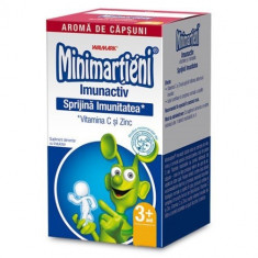 Minimar?ieni Imunactiv(capsuni), 30cps masticabile, Walmark foto