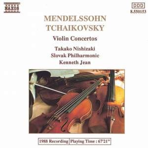 MENDELSSOHN / CEAIKOVSKI : Violin Concertos ( CD )