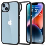 Cumpara ieftin Husa pentru iPhone 14, Spigen Ultra Hybrid, Matte Black