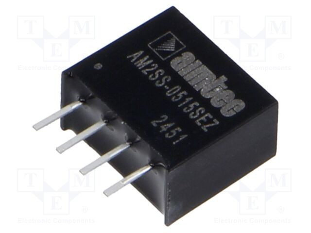 Convertor DC/DC AIMTEC 2W 4,5-5,5V la 15V 0,133A SIP4