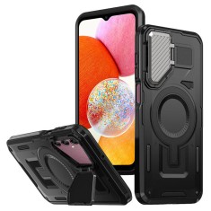 Husa Samsung Galaxy A14 4G protectie camera Techsuit CamVault MagSafe, negru foto