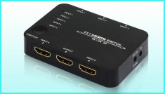 Switch HDMI EVOCONNECT HDCVT-HDS-951 5x1 HDMI 1.4 foto