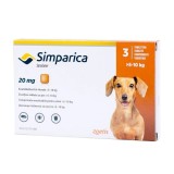 Simparica Caini S 20 mg (5 - 10 kg), 3 tablete