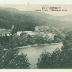 cp Calimanesti : Valea Oltului - Manastirea Oltului, circulata 1928