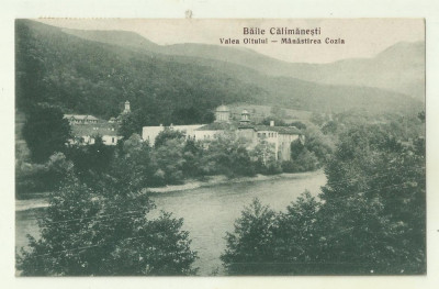 cp Calimanesti : Valea Oltului - Manastirea Oltului, circulata 1928 foto