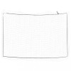 VidaXL Plasă de remorcă cu funie elastică, alb, 3x2 m, PP