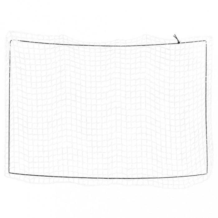 vidaXL Plasă de remorcă cu funie elastică, alb, 3x2 m, PP