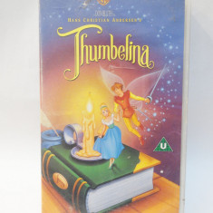 Caseta video VHS originala film desen animat - Thumbelina