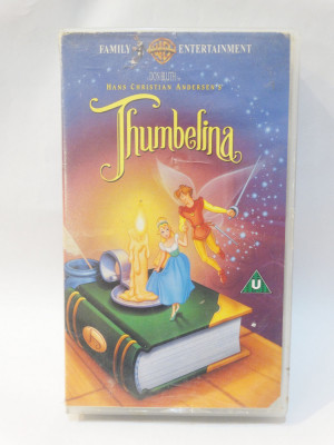 Caseta video VHS originala film desen animat - Thumbelina foto
