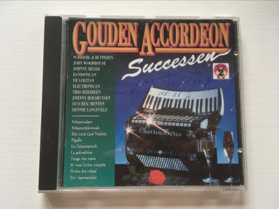 * CD muzica instrumentala acordeon: Gouden accordeon successen; vol.2 foto