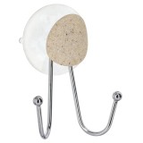 C&acirc;rlig Cu Ventuze Pebble &ndash; Crom | Cuiere Baie