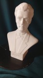 Bust Ciprian Porumbescu din ghips patinat