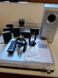 PANASONIC SC-HT545W - Sistem Home Theater 5.1 (DVD/Amplificator/8 Boxe), Tuner radio: