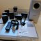 PANASONIC SC-HT545W - Sistem Home Theater 5.1 (DVD/Amplificator/8 Boxe)