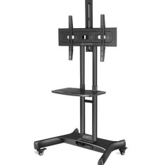 Stand TV ONKRON TS1551, mobil, 32inch - 65inch, 45.5 Kg (Negru)