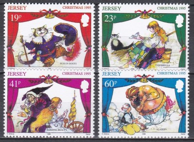 Jersey 1995 - Crăciun - Basme, MNH foto