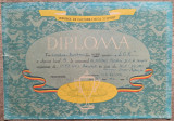 Diploma locul 5 orientare turistica, UCFS Bucuresti/ /1961, masivul Iezer-Papusa