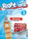 Curs de limba engleza Right On 1. Caietul elevului cu digibook app - Jenny Dooley