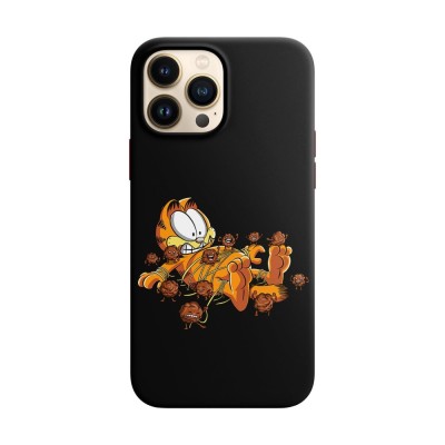 Husa compatibila cu Apple iPhone 12 model Gartfield Meatballs revenge, Silicon, TPU, Viceversa foto