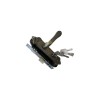 Broasca Ingropata pe Butuc, 5 Chei, Gri Antic, 57mm, Metalica