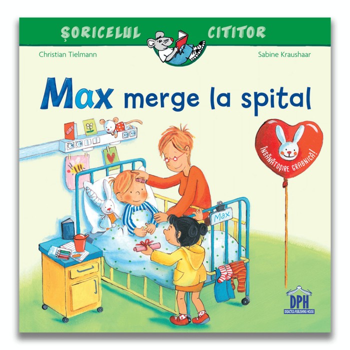 Soricelul cititor - Max merge la spital PlayLearn Toys