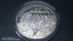 Romani Mari medalie argint pur Burebista foto