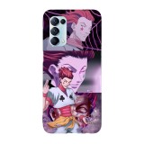 Husa compatibila cu Oppo A54 5G, Viceversa, model Hisoka Powers Hunter x Hunter, Silicon, TPU, Transparent, Carcasa