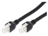 Cablu Mini-Fit Jr Mamă 4Pini 2m 7.5A PVC 18AWG
