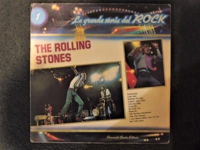 LP (vinil, vinyl) The Rolling Stones - LA GRANDE STORIA DEL ROCK foto