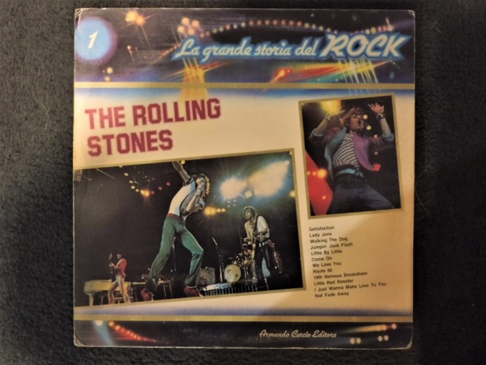 LP (vinil, vinyl) The Rolling Stones - LA GRANDE STORIA DEL ROCK