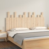 Cumpara ieftin Tăblie de pat pentru perete, 159,5x3x80 cm, lemn masiv de pin