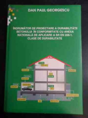 Indrumator De Proiectare A Durabilitatii Betonului In Conform - Dan Paul Georgescu ,544302 foto