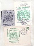 bnk fil Diploma + placheta + plic ocazional Expofil Luna padurii Bucuresti 1989