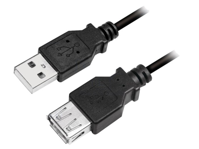 Cablu USB 2.0 A-A 5m Negru