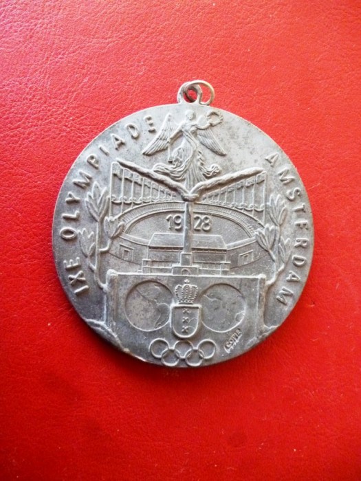 Placheta comemorativa olimpica Amsterdam 1928