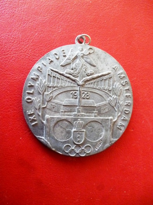 Placheta comemorativa olimpica Amsterdam 1928