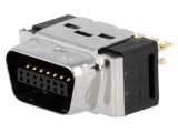 Conector MDR 14-Pin Ecranat pe Cablu Poliester Mufă Tată