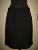 Fusta Neagra Dama, Dreapta, Marimea 42 (Talie 84cm, Sold 106cm), Stofa Calitate, Captuseala, Fermoar Spate