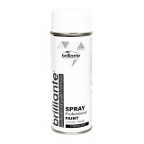 Cumpara ieftin Spray Vopsea Brilliante, Alb Pur Mat, 400ml