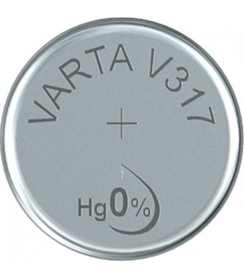 Baterie V317 Varta 1.55V 8mAh Silver Oxide pentru ceasuri foto