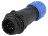 Mufă SP13 tată 6 PIN IP68 125V 5A