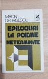 Epiloguri la poeme neterminate - Miron Georgescu