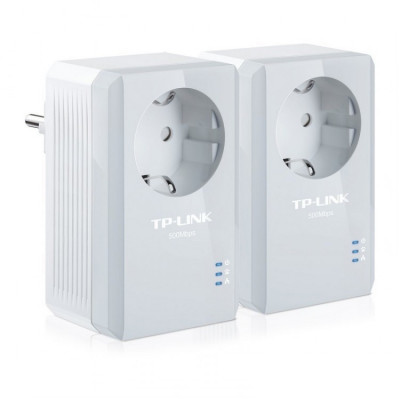 PowerLine TP-Link TL-PA4010PKIT , 500 Mbps , 128 Bit AES , Alb foto