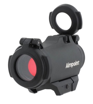 Dispozitiv ochire cu punct rosu Aimpoint Micro H2 Weaver Waterproof foto