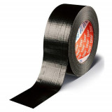 Tesa PRO Bandă adezivă pentru conducte, 50 mm, L-50 m, textil, gri