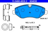 ATE 13.0460-4830.2 set placute frana,frana disc
