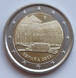 Spania 2 euro 2011 UNC - Alhambra of Granada - km 1184 - E001, Europa